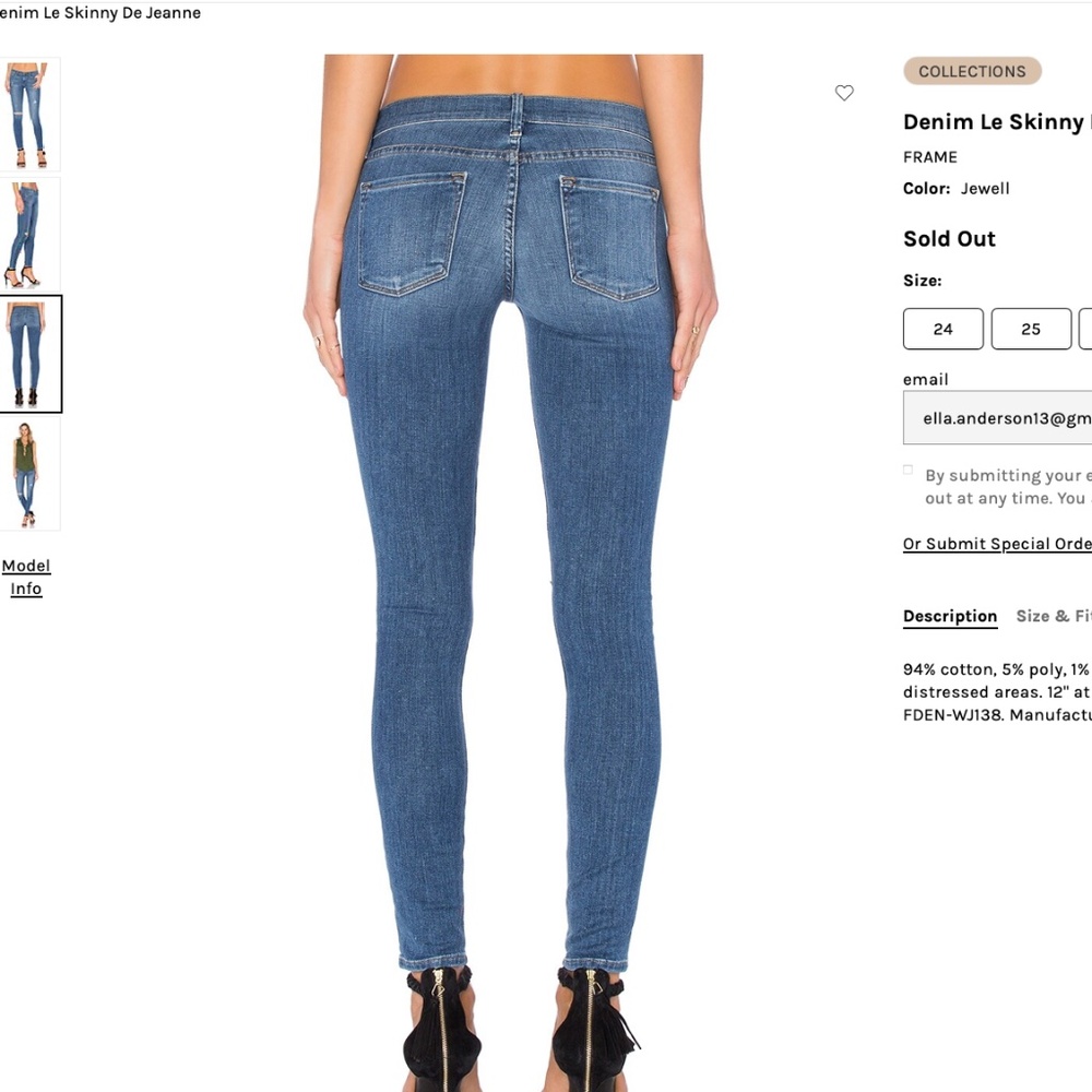 Frame Jeans - Picture 2 of 6